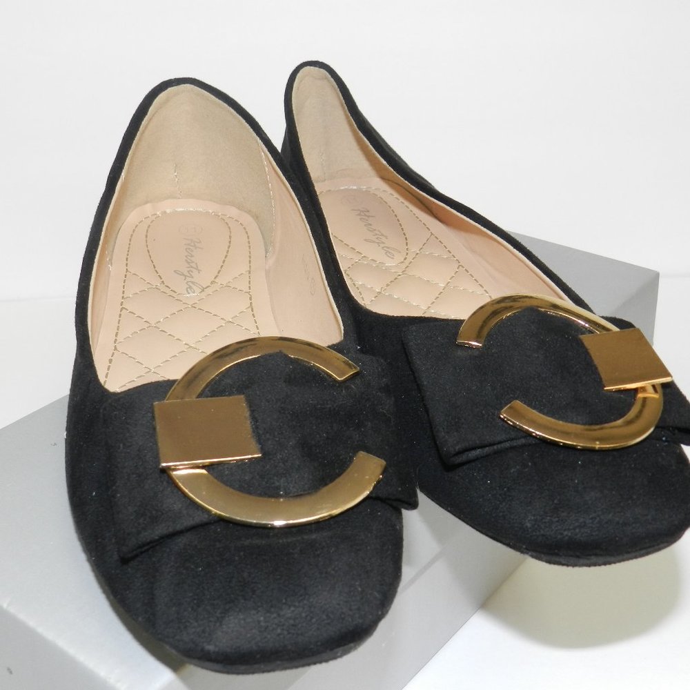 Flat Black Shoes